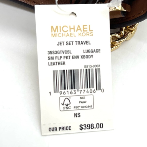 Michael Kors Small Flap Envelope Packet Xbody Bag - Picture 10 of 10